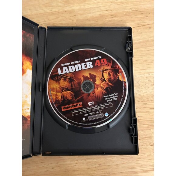 Ladder 49 Full Screen 2004 DVD Joaquin Phoenix John Travolta Drama Pre-Owned - Picture 3 of 3